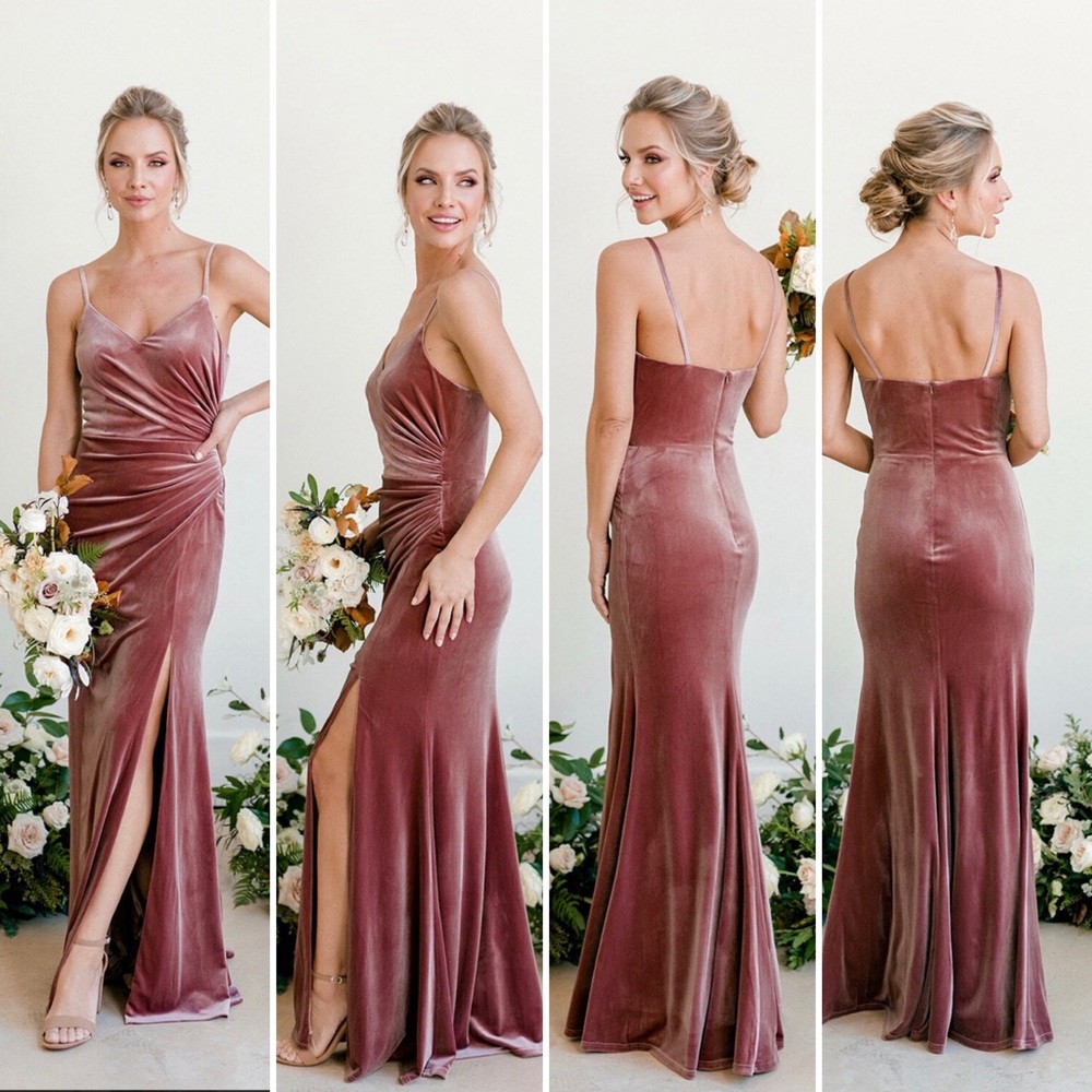 Revelry velvet Bridesmaid or Formal dress